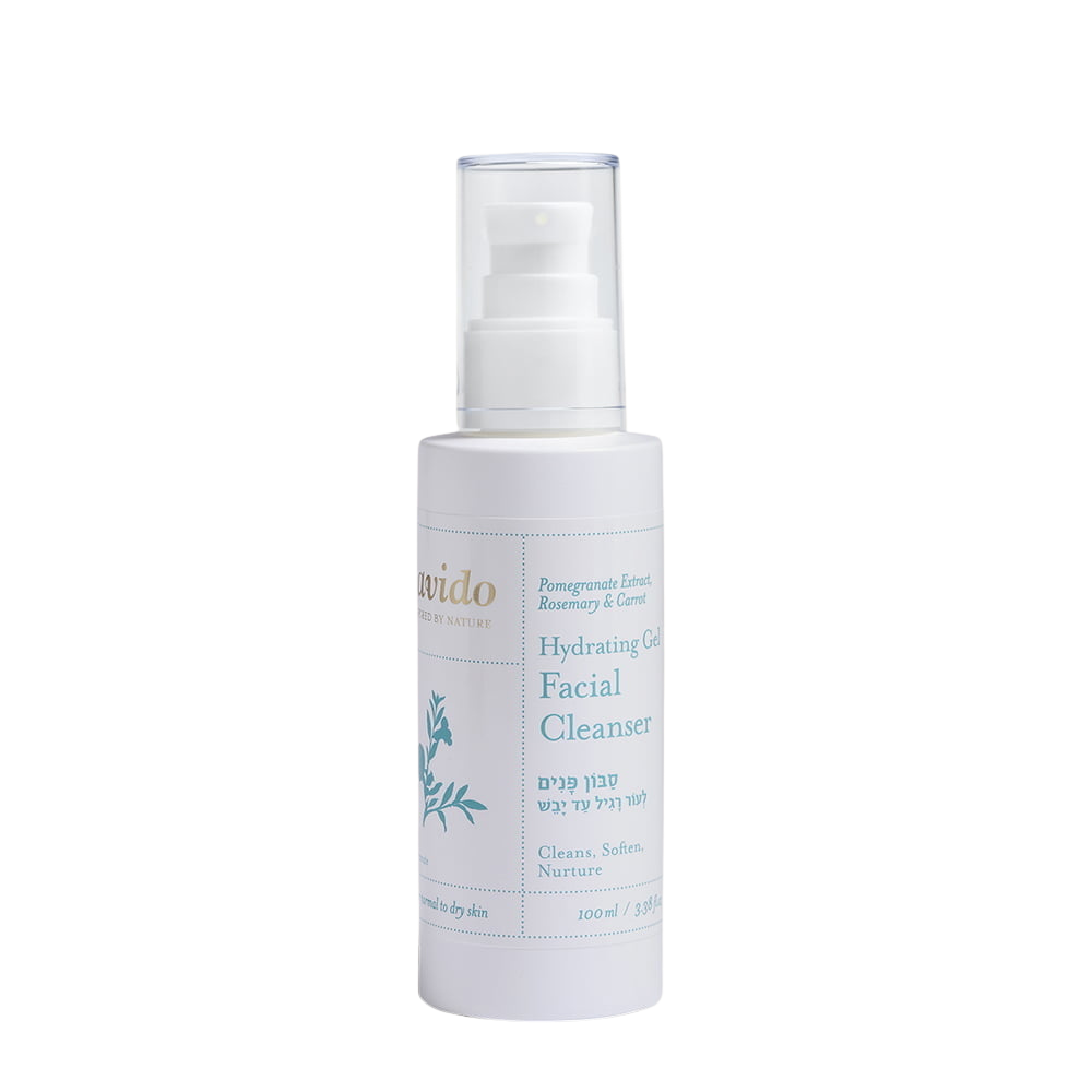 Hydrating gel facial cleanser