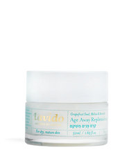Load image into Gallery viewer, Lavido Age Away Replenishing Cream 50 ml jar on a white background